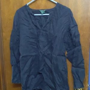 100% linen long sleeve